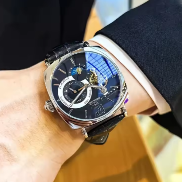 Montre Mécanique Rétro pour Hommes