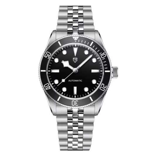 PAGANI DESIGN BB58 Jubilé Bracelet de Luxe Montre Automatique Hommes NH35 Affaires Mécanique Étanche 100M