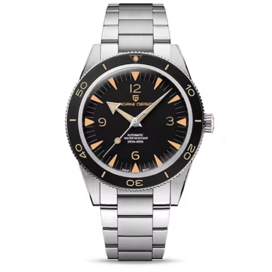 PAGANI DESIGN 2025 Nouveaux Hommes NH35 Montre Mécanique Luxe en Acier Inoxydable PDYS005 Saphir Étanche 20 Bar