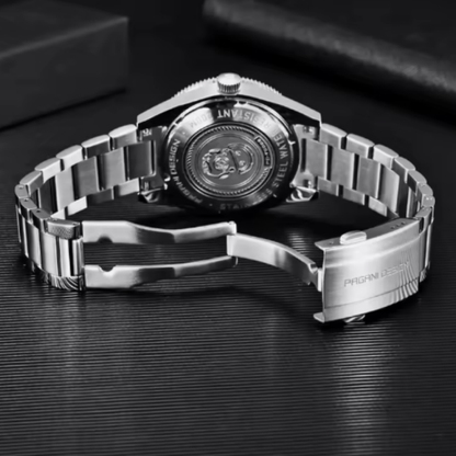 PAGANI DESIGN 2025 Nouveaux Hommes NH35 Montre Mécanique Luxe en Acier Inoxydable PDYS005 Saphir Étanche 20 Bar